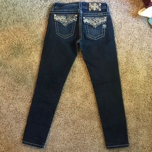 Miss Me Jeans, size 26, Mid-Rise, Skinny